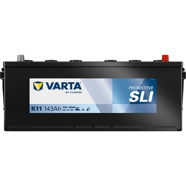 Varta Promotive SLI type K11 startaccu 12 volt 143 ah
