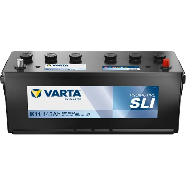 Varta Promotive SLI type K11 startaccu 12 volt 143 ah