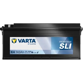 Varta Promotive SLI type K4 startaccu 12 volt 143 ah