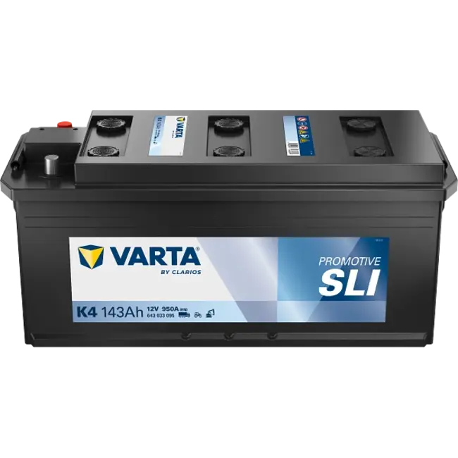 Varta Promotive SLI type K4 startaccu 12 volt 143 ah