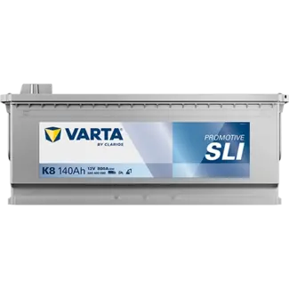 Varta Promotive SLI type K8 startaccu 12 volt 140 ah