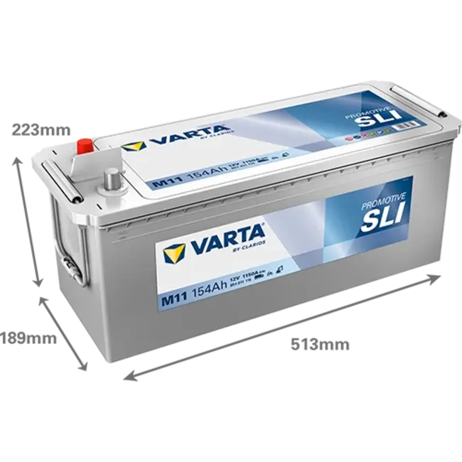 Varta Promotive SLI type M11 startaccu 12 volt 154 ah