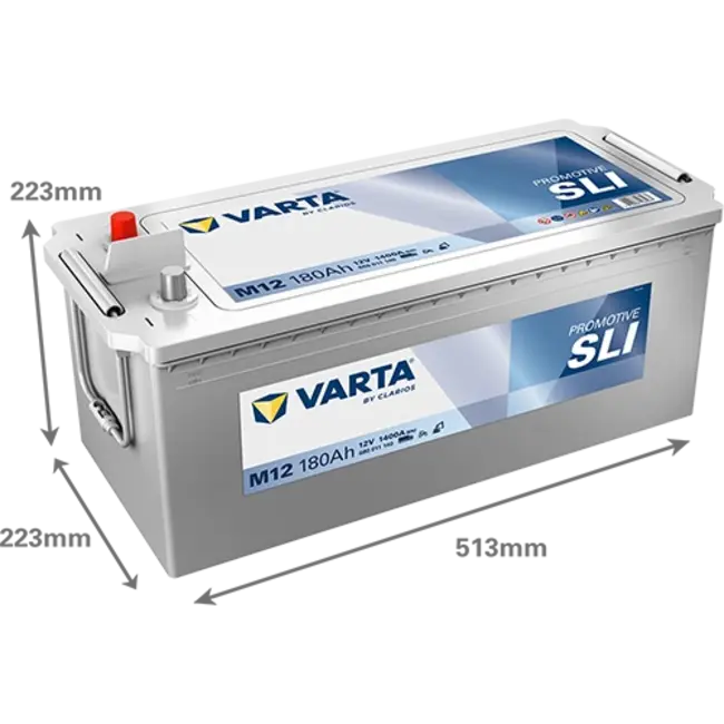 Varta Promotive SLI type M12 startaccu 12 volt 180 ah