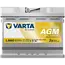 Varta LA60 AGM accu 12 volt 60 ah Dual Purpose