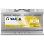Varta LA80 AGM accu 12 volt 80 ah Dual Purpose