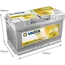 Varta LA80 AGM accu 12 volt 80 ah Dual Purpose