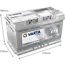 Varta LED80 accu 12 volt 80 ah Dual Purpose EFB