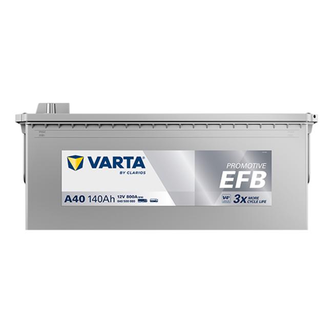 Varta ProMotive EFB type A40 startaccu 12 volt 140 ah