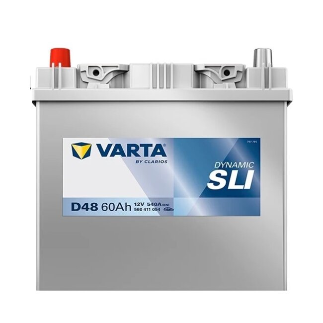 Varta Auto accu 12 volt 60 Ah SLI Dynamic type D48