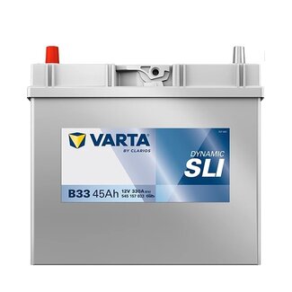 Varta Auto accu 12 volt 45 Ah SLI Dynamic 545 157 033 type B33 Varta Auto accu 12 volt 45 Ah SLI Dynamic 545 157 033 type B33