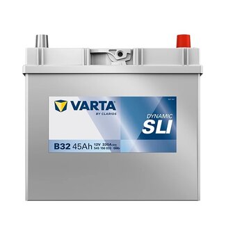Varta Auto accu 12 volt 45 Ah SLI Dynamic 545 156 033 type B32