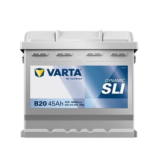 Varta Auto accu 12 volt 45 Ah SLI Dynamic 545 413 040 type B20