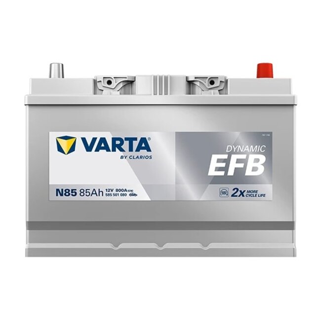 Varta Auto accu 12 volt 85 Ah EFB Dynamic type N85