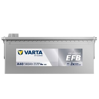 Varta ProMotive EFB type A40 startaccu 12 volt 140 ah