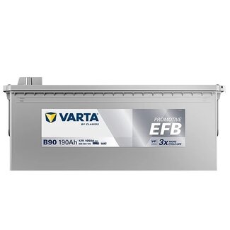 Varta ProMotive EFB type B90 startaccu 12 volt 190 ah