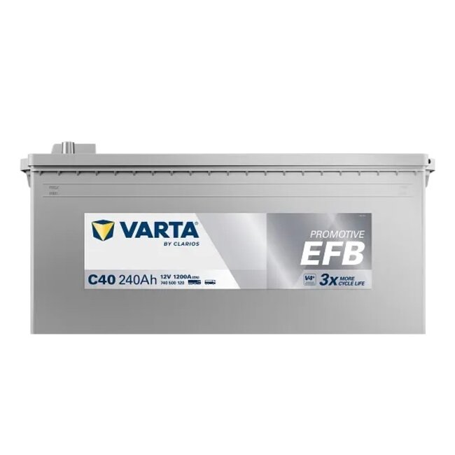 Varta Promotive EFB type C40 startaccu 12 volt 240 ah