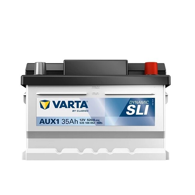 Varta Auto accu 12 volt 35 Ah SLI Dynamic type AUX1