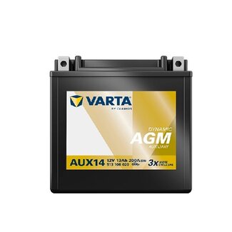 Varta AUX14 Auto accu 12 volt 13 Ah AGM Dynamic 513 106 020