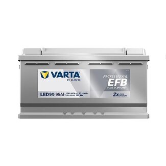Varta LED95 accu 12 volt 95 ah Dual Purpose EFB