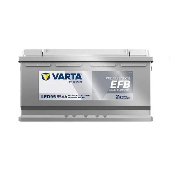 Varta LED95 accu 12 volt 95 ah Dual Purpose EFB