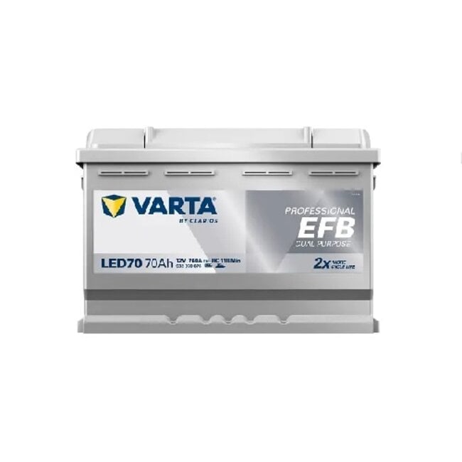 Varta LED70 accu 12 volt 70 ah Dual Purpose EFB