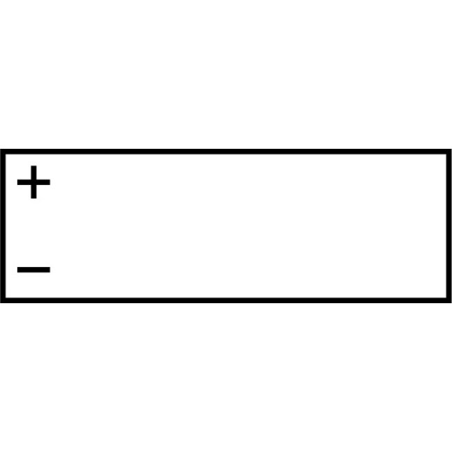 Landport (LP) EVX12055 Deep Cycle 12 v 55 ah AGM / GEL / Carbon technologie accu