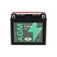 Landport (LP) LT12B-BS 12 volt 10,0 ah AGM motor accu (51201 - YT12B-BS)