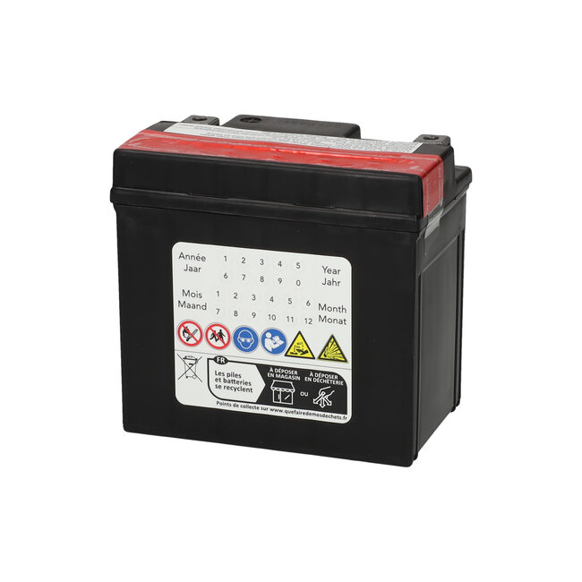 Landport (LP) LTX5L-BS 12 volt 4,0 ah AGM motor accu (50412 - YTX5L-BS)