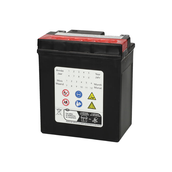 Landport (LP) LTX7L-BS 12 volt 6,0 ah AGM motor accu (50614 - YTX7L-BS)