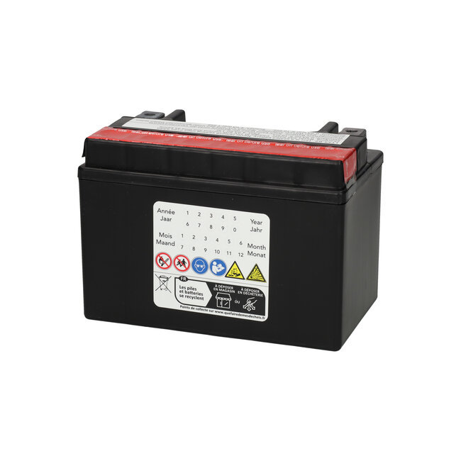 Landport (LP) LTX9-BS 12 volt 8,0 ah AGM motor accu (50812 - YTX9-BS)