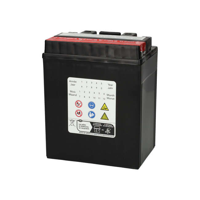 Landport (LP) LTX14AH-BS 12 volt 12,0 ah AGM motor accu (51280 - YTX14AH-BS)