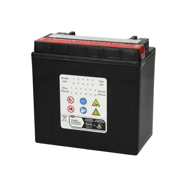 Landport (LP) LTX14L-BS 12 volt 12,0 ah AGM motor accu (51205 - YTX14L-BS)