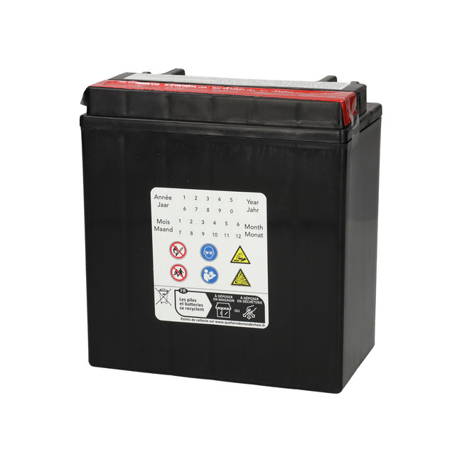 Landport (LP) LTX16-BS-1 12 volt 14,0 ah AGM motor accu (51401 - YTX16-BS-1)
