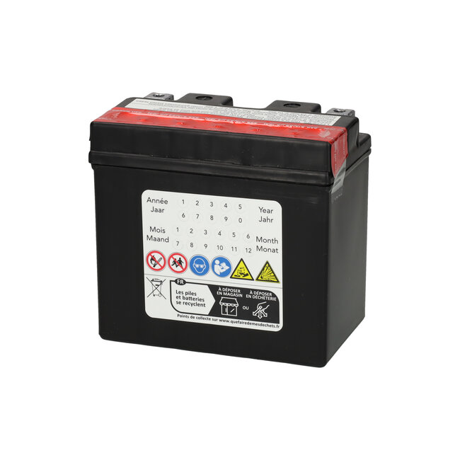 Landport (LP) LTZ7S-BS 12 volt 6,0 ah AGM motor accu (50702 - YTZ7S-BS)