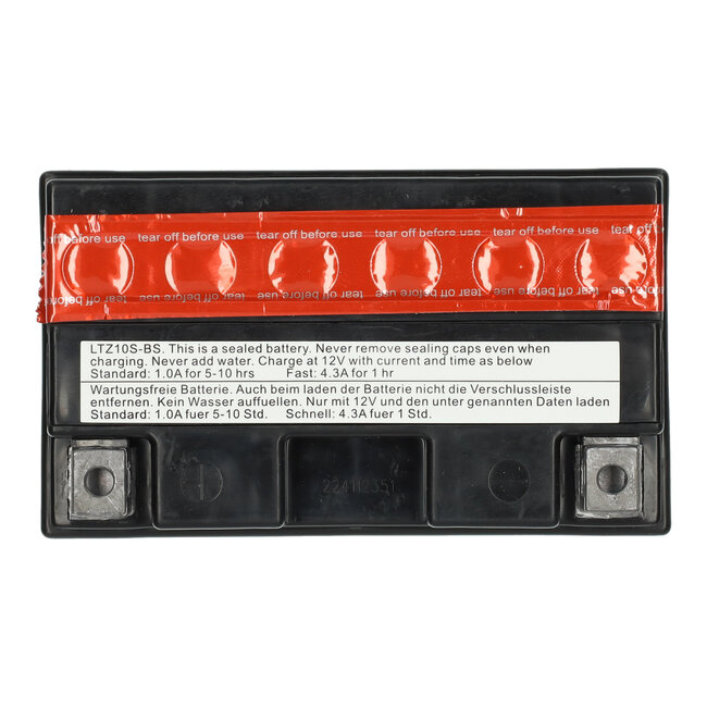 Landport (LP) LTZ10S-BS 12 volt 8,6 ah AGM motor accu (50801 - YTZ10S-BS)