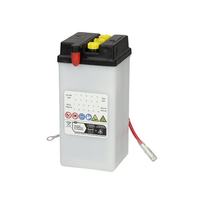 Landport (LP) 6N4A-4D motor accu 6 volt 4,0 ah (00413 - MD 6N4A-4D)
