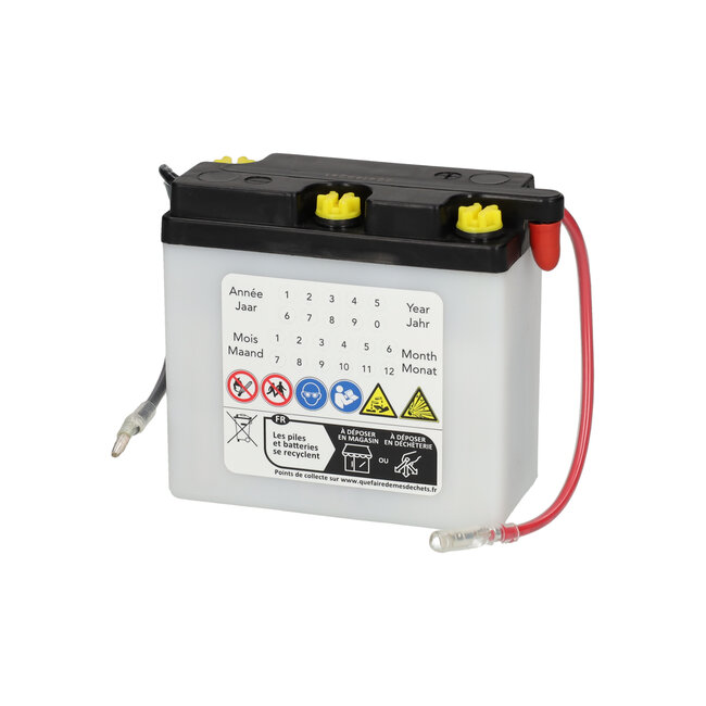 Landport (LP) 6N4B-2A-3 motor accu 6 volt 4,0 ah (00412 - MD 6N4B-2A-3)