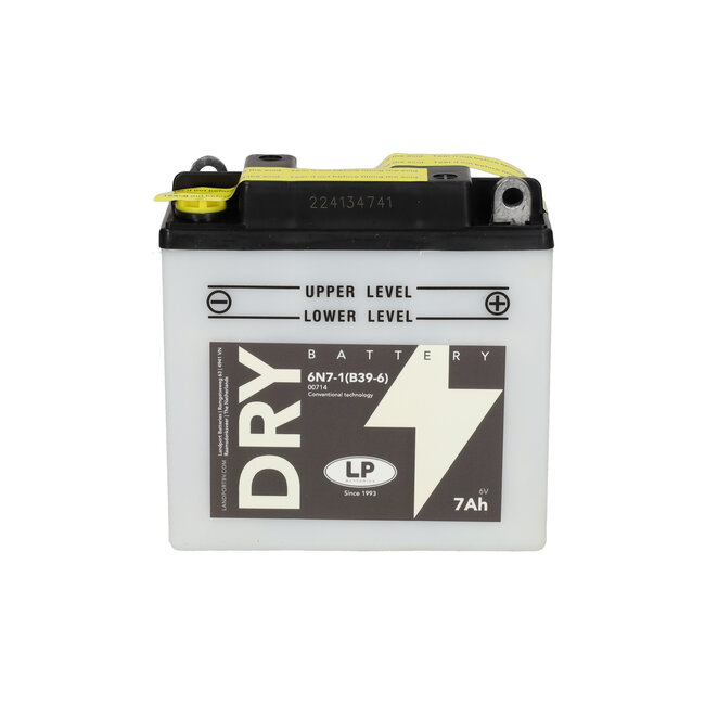Landport (LP) 6N7-1 (B39-6) motor accu 6 volt 7,0 ah (00714 - MD 6N7-1 (B39-6)