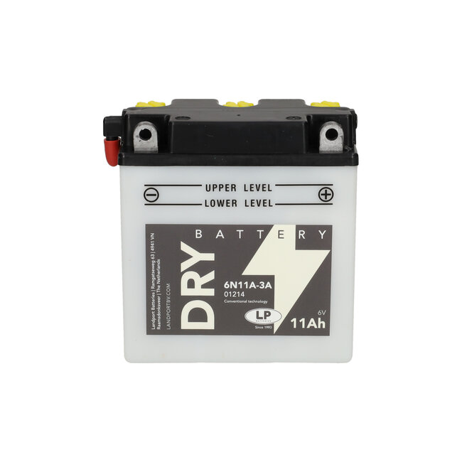 Landport (LP) 6N11A-3A motor accu 6 volt 11,0 ah (01214 - MD 6N11A-3A)