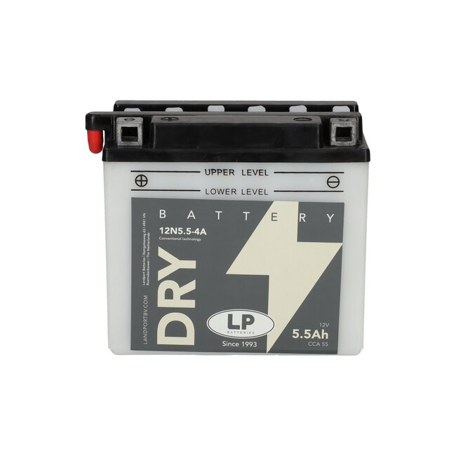 Landport (LP) 12N5,5-4A motor accu 12 volt 5,5 ah (MD 12N5,5-4A)
