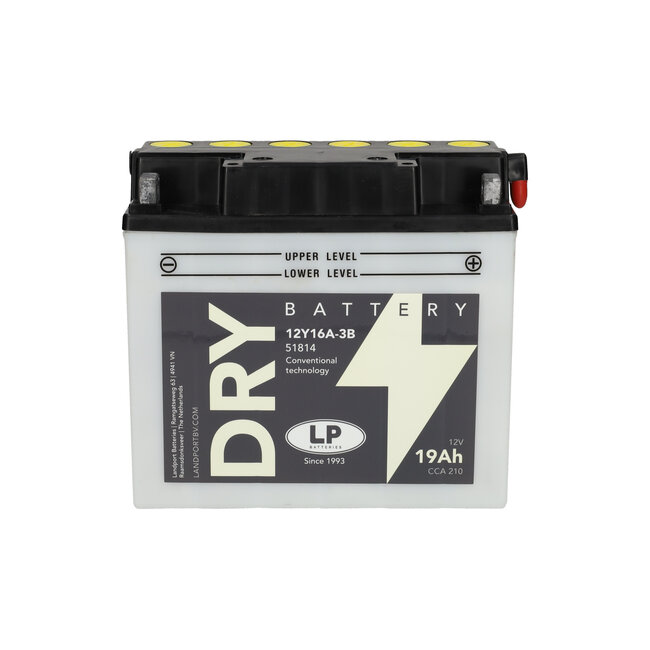 Landport (LP) 12Y16A-3B motor accu 12 volt 19,0 ah (51814 - 12Y16A-3B)