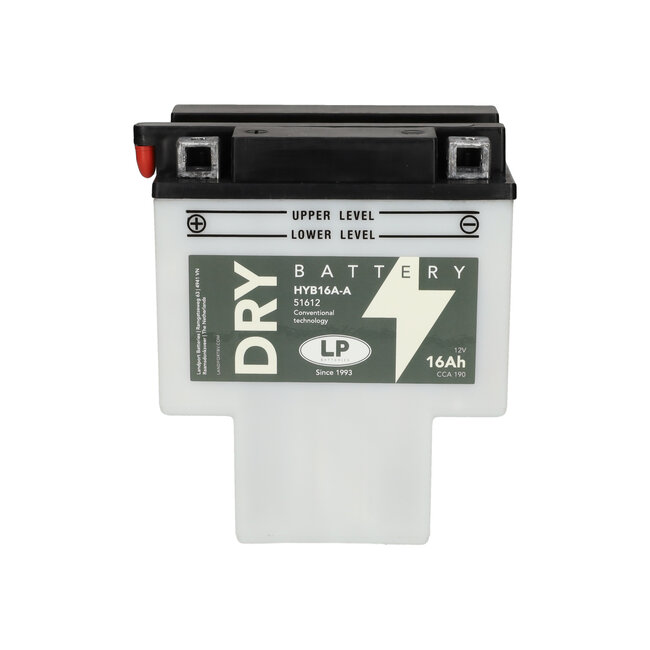 Landport (LP) HYB16A-A motor accu 12 volt 16,0 ah (51612 - HYB16A-A)