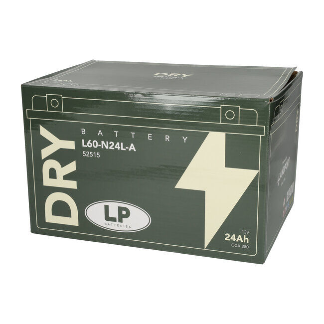 Landport (LP) L60-N24L-A motor accu 12 volt 24,0 ah (52515 - Y60-N24L-A)