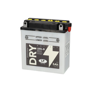 Landport (LP) LB5L-B motor accu 12 volt 5 ah (50512 - YB5L-B)