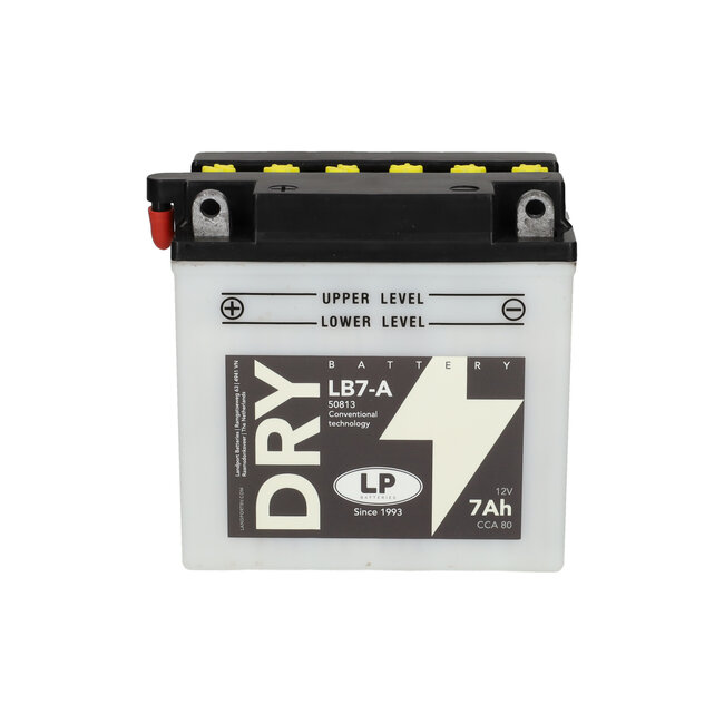 Landport (LP) LB7-A motor accu 12 volt 7,0 ah (50813 - YB7-A)