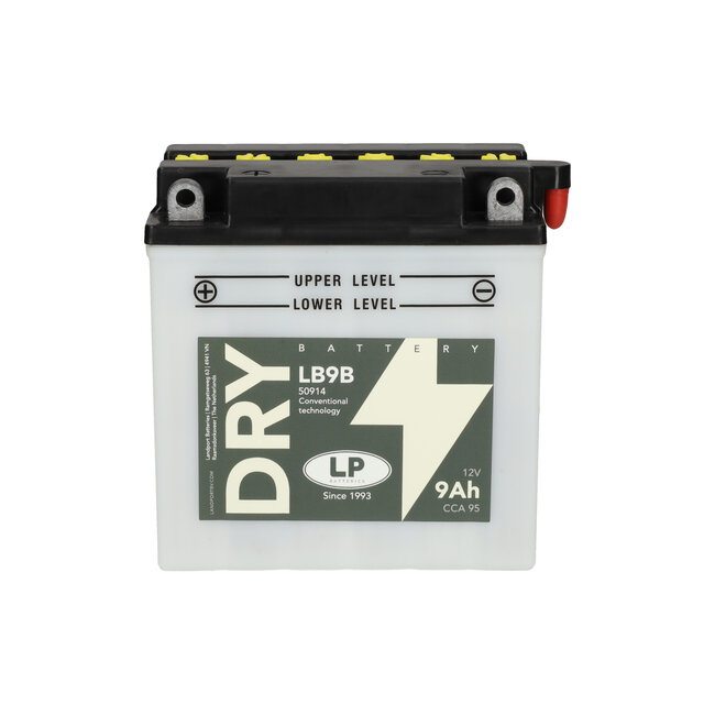 Landport (LP) LB9B motor accu 12 volt 9,0 ah (50914 - YB9B)
