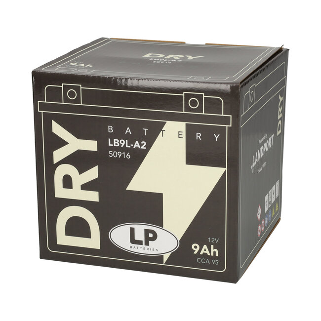 Landport (LP) LB9L-A2 motor accu 12 volt 9,0 ah (50916 - YB9L-A2)