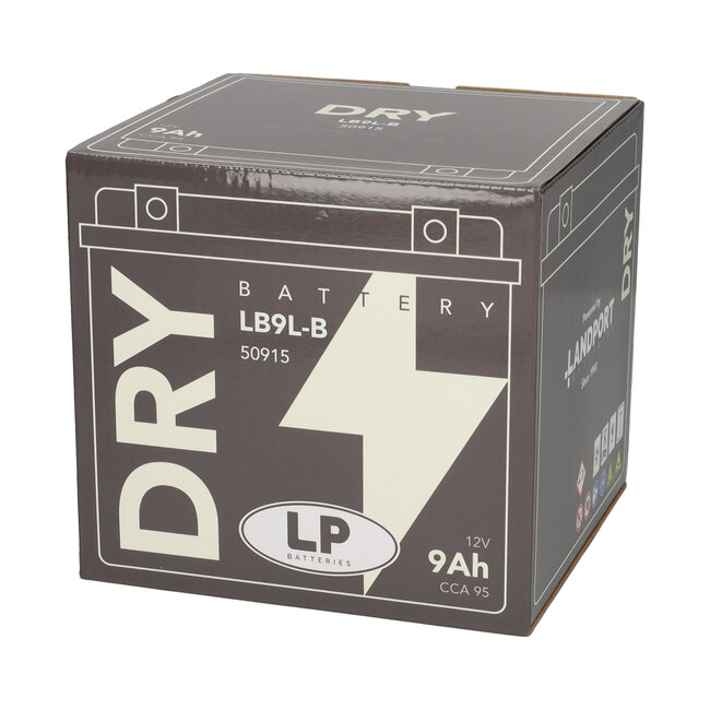 Landport (LP) LB9L-B motor accu 12 volt 9,0 ah (50915 - YB9L-B)