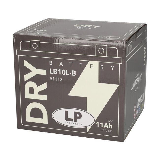 Landport (LP) LB10L-B motor accu 12 volt 11,0 ah (51113 - YB10L-B)