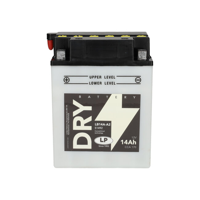 Landport (LP) LB14A-A2 motor accu 12 volt 14,0 ah (51492 - YB14A-A2)